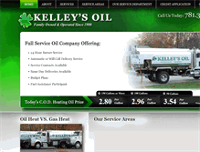 Tablet Screenshot of kelleysoil.com